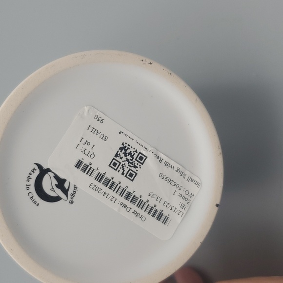 Red and Green Thanksgiving Vintage  Truck  Ceramic Mug 15 oz - Picture 5 of 5